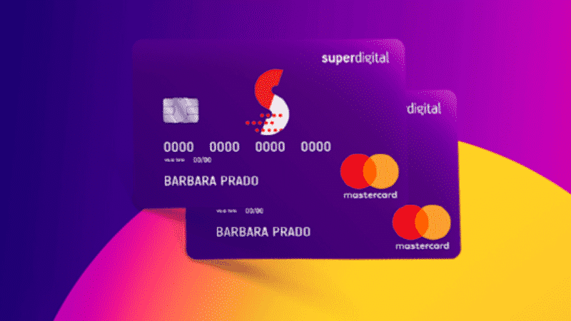 cartão superdigital feita para negativado