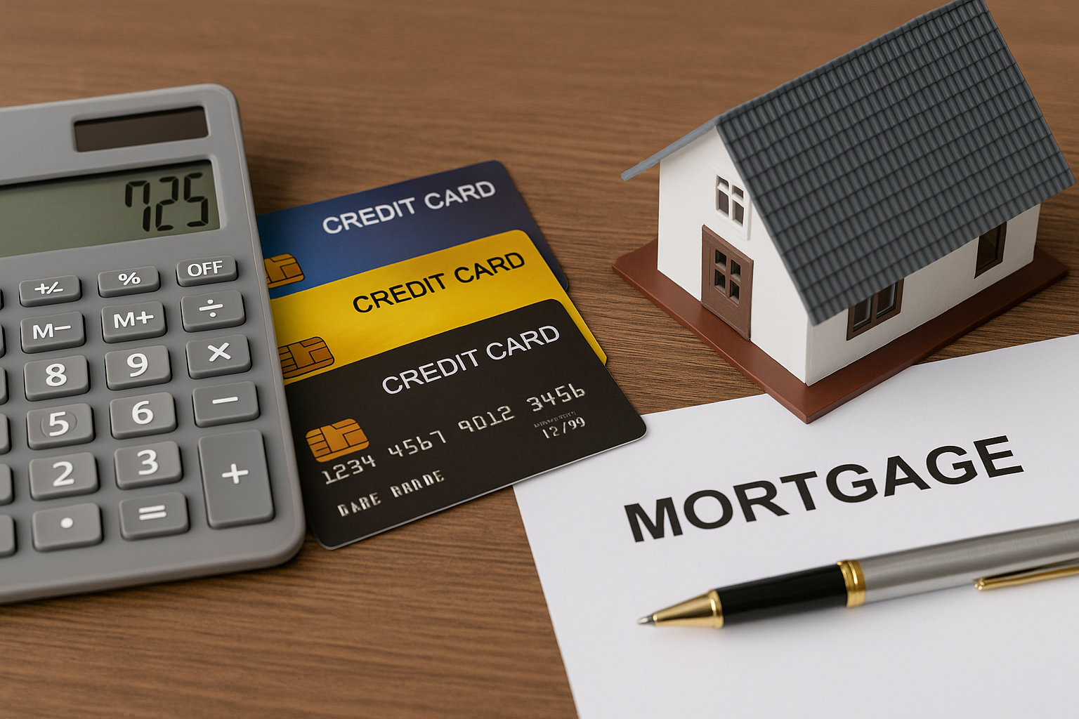 mortgage credit and credit cards