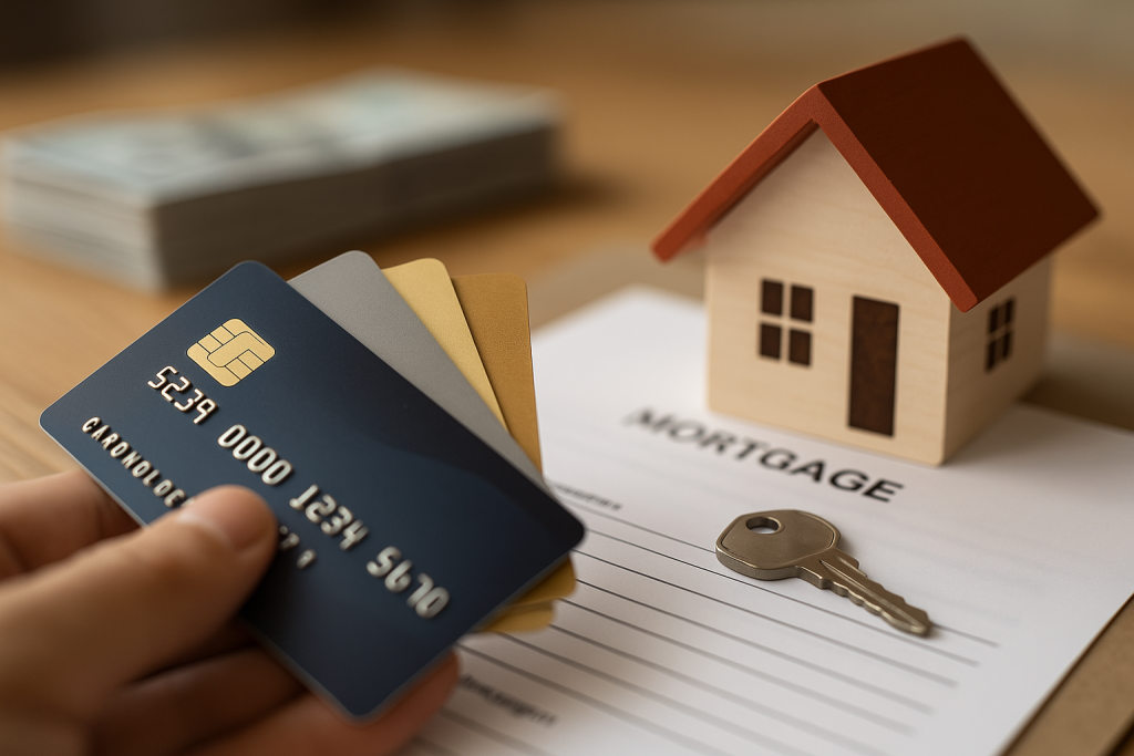 mortgage credit and credit cards