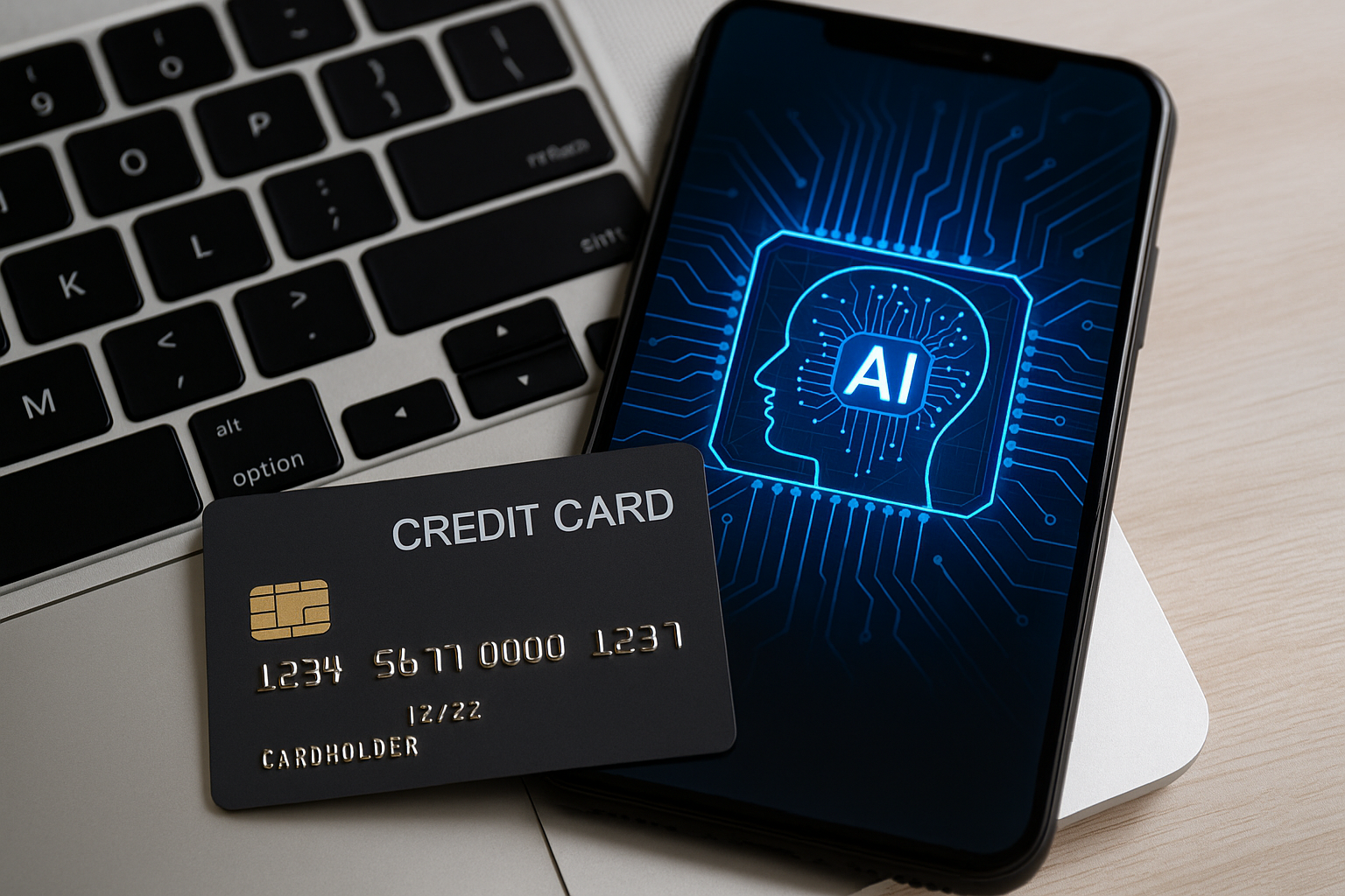 credit cards with predictive AI