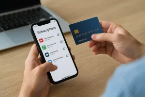 credit cards in subscription management