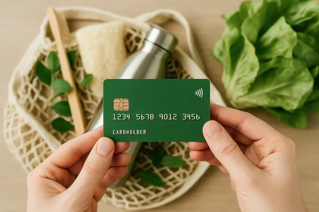 credit cards with benefits in sustainable purchases
